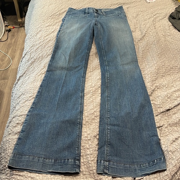 Design Lab Houston High Heel Bell Jeans size XS - Picture 2 of 8